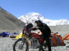 In moto sull'everest